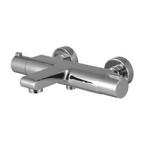 Смеситель термостатический для ванны, хром 