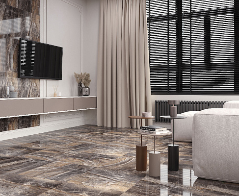 Керамогранит Electra Brown 60x120 / 60x60 LAPARET