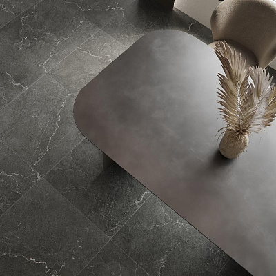 Керамогранит Leda Black 60x60 / 60x120 LAPARET