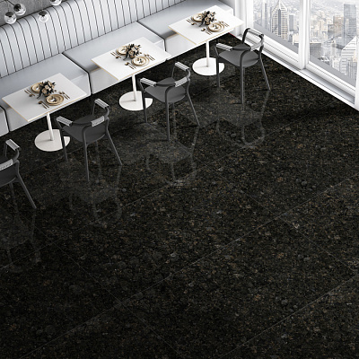 Керамогранит BLACK GRENITE Dark High Glossy 80x160 AZARIO