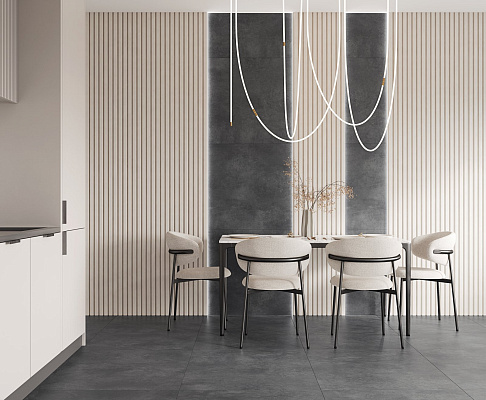 Керамогранит Конкрит Кураж Графит 60x60 / 60x120 CERADIM