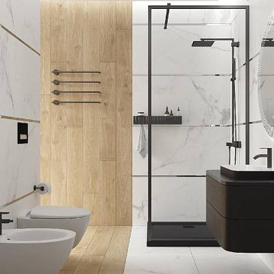 Керамогранит Calacatta Royal 60x60 / 60x120 LAPARET