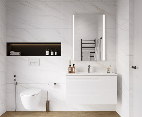 Керамогранит Калакатта Кларити Голд 60x60 / 60x120 CERADIM