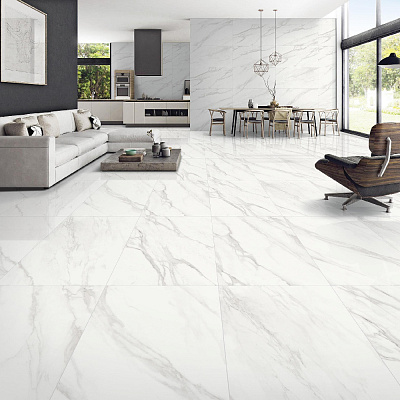Керамогранит Calacatta Superb 60x60 / 60x120 LAPARET