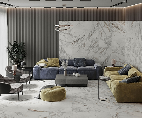 Керамогранит Calacatta Roma 60x60 / 60x120 LAPARET