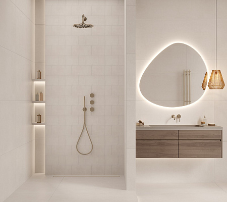 Керамогранит Бетоника Крема ПРО 60x60 / 60x120 LAPARET