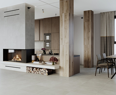 Керамогранит Эволюшн Смоук 60x60 / 60x120 CERADIM