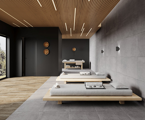 Керамогранит Бетоника Грей ПРО 60x60 / 60x120 LAPARET