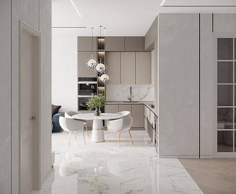 Керамогранит Statuario Martin 60x60 / 60x120 LAPARET