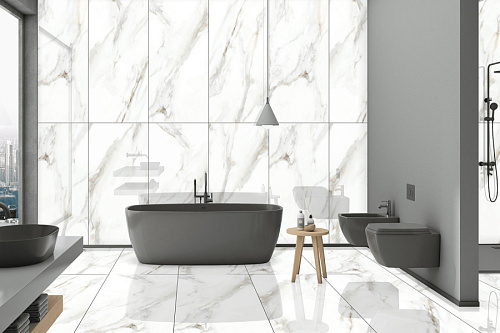Керамогранит CARRARA GOLD High Glossy 60x120 AZARIO